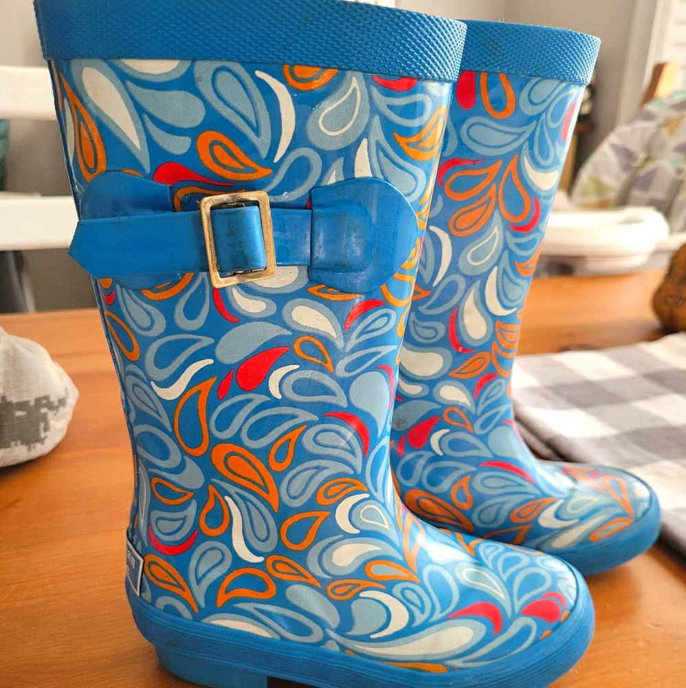 Kids LL Bean Wellies Rain Boots